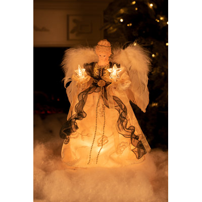 12'' Styrofoam Lighted Tree Topper