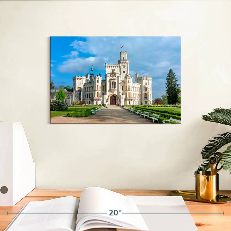 Château de Hluboka, H 8 po x l 12 po