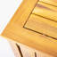 Portside Solid Wood Outdoor Deck Storage Box with Large Storage Capacity