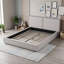 Grand lit plateforme tapissier Modern-133475073
