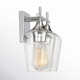 Breena 2 Light Transparent Dimmable Vanity Light