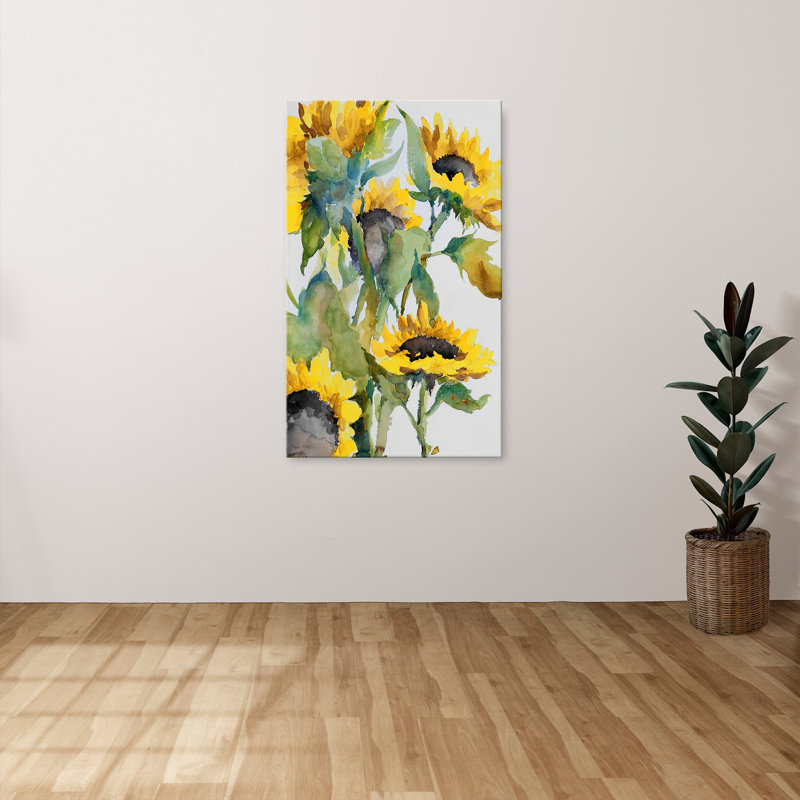 "Sun Days I" par Theresa Heidel, reproduction sur toile, H 40 po x l 24 po x P 1,5 po
