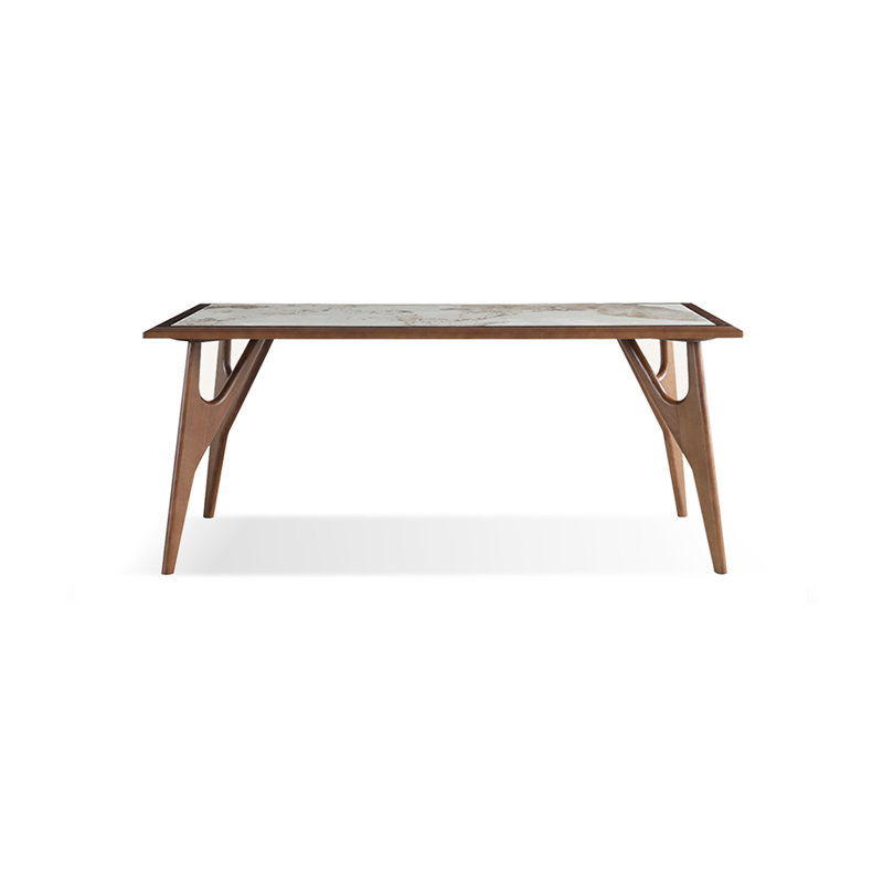Table de salle à manger Nu-brown, H 29,53 po x L 70,87 po x l 35,43 po