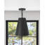 Luminaire semi-encastré à dôme moderne 1-E26-2133637275