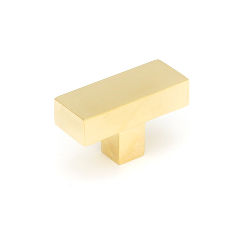 Bar Handle, Polished Brass