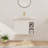 28 Inch Wall Mount Bathroom Vanity with Ceramic Sink, Space-Saving Single Door Cabinet and Open Shelf for Modern Farmhouse or Industrial Style Decor-1295293622-1295293617