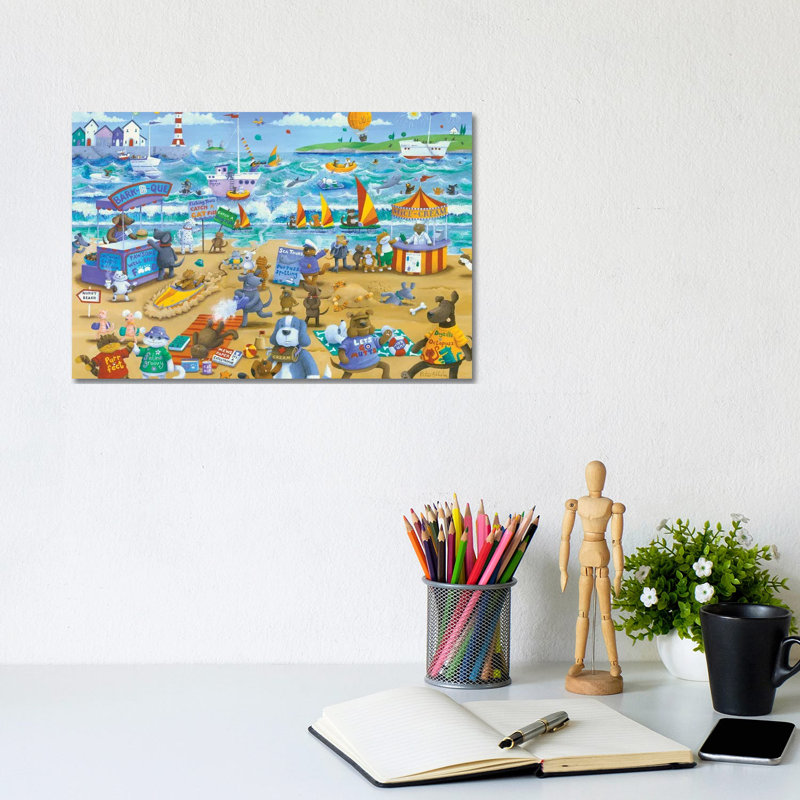 Cats And Dogs by Peter Adderley - Wrapped Canvas Gallery-Wrapped Canvas Giclée, 20.32 cm H x 30.48 cm W