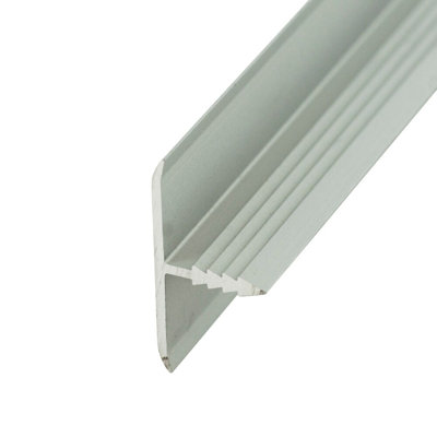 Moulure en T en aluminium Out Out Flat 1In Finish, 72 po de longueur (paquet de 10)