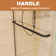 60'' - W x 70'' H Bypass Door Shower Door with Clear Glass And Handle
