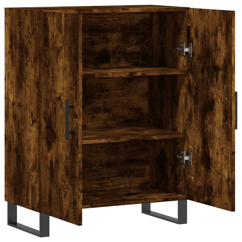 Malaree 2 -Door Rectangle Accent Cabinet, Smoked Oak