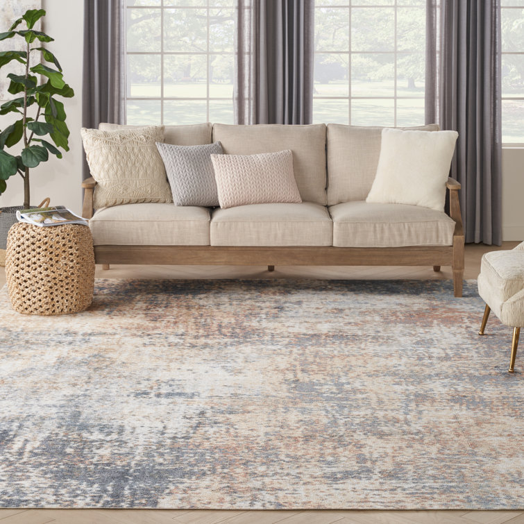 Pritt Washable Abstract Indoor Rug
