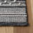 Hartwig Striped Handwoven Cotton Black/Ivory Area Rug-2059165636