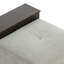 Canapé modulaire rembourré gris clair rembourré avec table de rangement intégrée-186493750