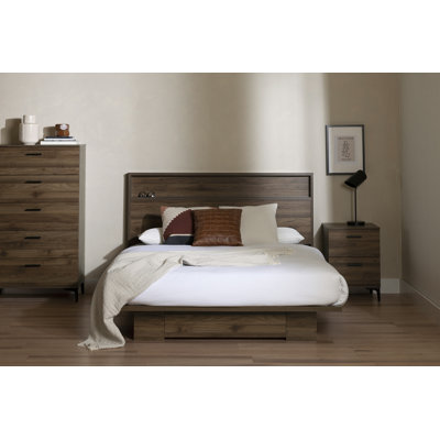 Jalani Platform Bed and Headboard Set