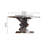 Simple Metal Microlite Round Dining Tables-104063288