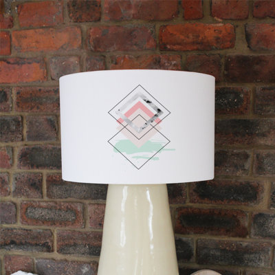 Cotton Drum Lamp Shade ( Uno )