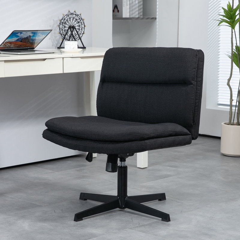 Chaise de bureau Bauke, Beige, Non
