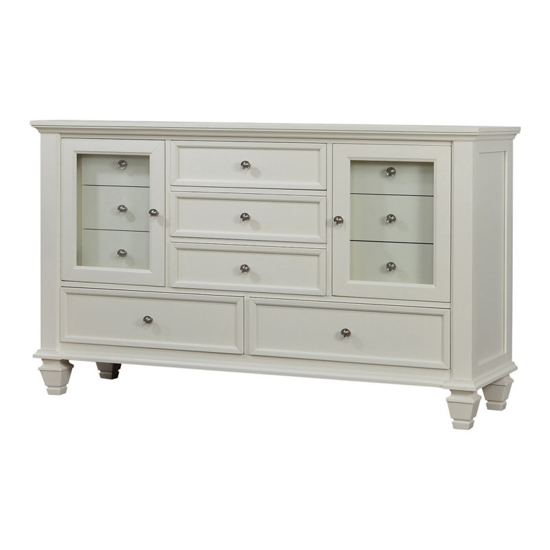 Ambriana 11 - Drawer 60.85'' W Dresser, Buttermilk