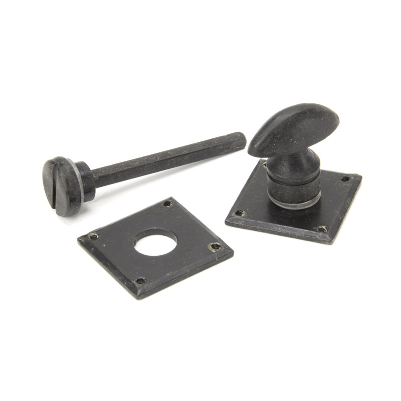 Diamond Bathroom Thumbturn Door Accessory, External Beeswax