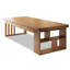 Grande table en bois massif avec tiroirs-862861235