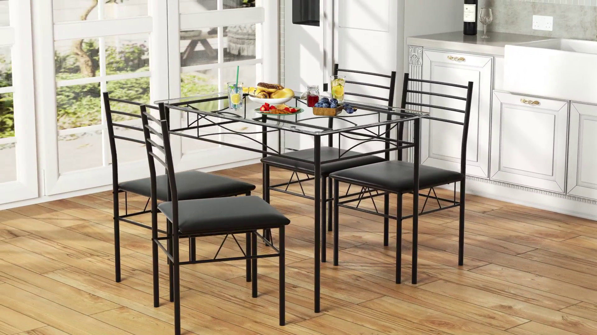 DRAW A LINE Dining Room set 4点 匿名配送 送料無料 DRAW A LINE