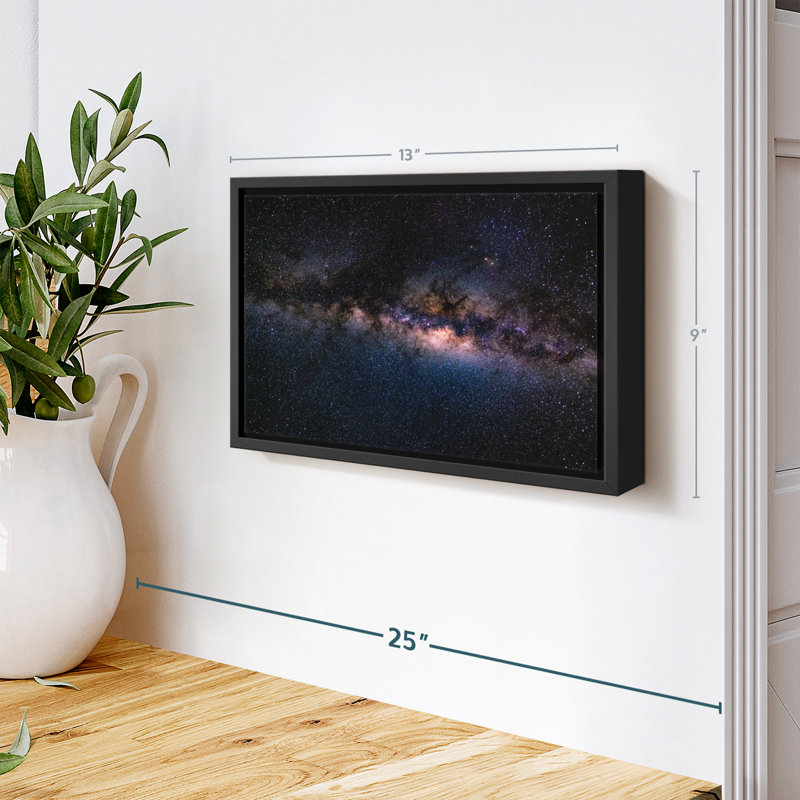Milky Way System Canvas Print, 9" H x 13" W
