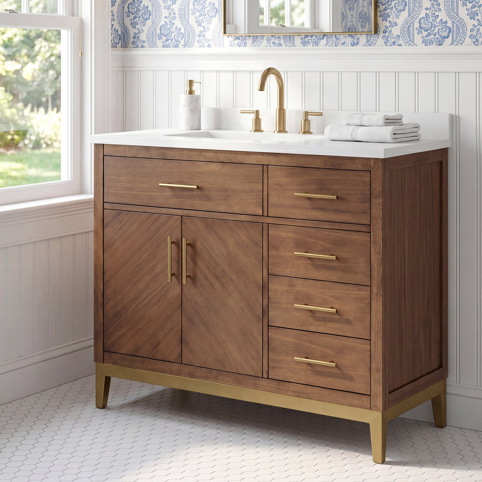 Diya 42" Single Bathroom Vanity