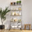 36'' W Steel Adjustable Height Shelving Unit with Wheels-1177426331