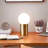 Kai 11 in. Modern LED Bedside Globe Table Lamp with Built-In Dimmer