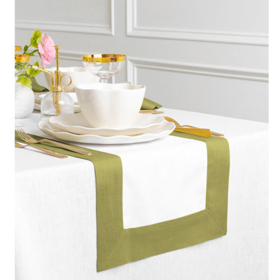 Contempo - 100% Pure Linen Table Runner
