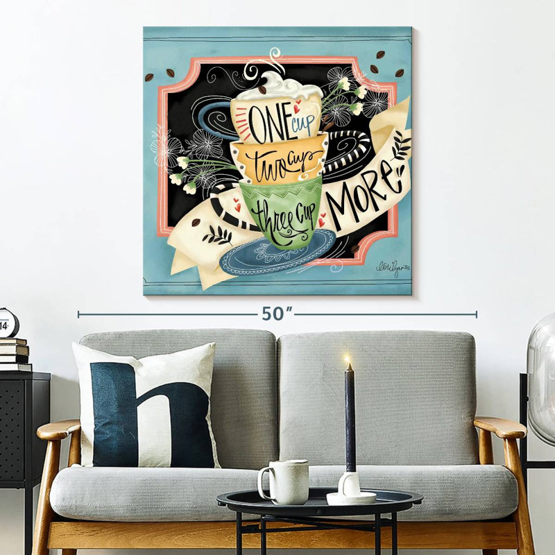 Yarlin Three Cup More, 33" H x 33" W