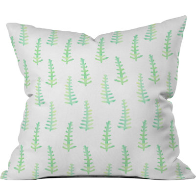 New Woods Outdoor Throw Pillow