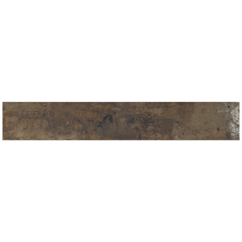 Ravina 2.4 in. x 14.56 in. Matte Porcelain Stone Look Subway Floor and Wall Tile (11.62 Sq.Ft. / Case), Copper