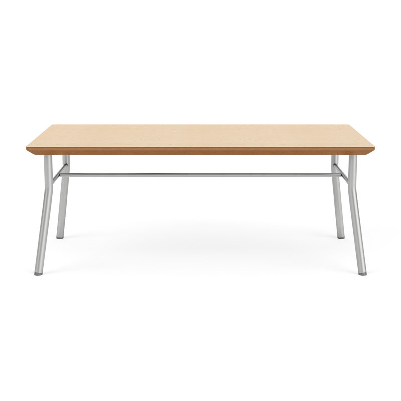 Lesro Table basse Mystic, Natural Wood, Silver