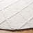 Krizal Hand Woven Wool/Viscose Geometric Rug in Ivory-1481228450
