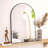 Lilaram Shatterproof Arched Wall Mirror -404100502-404100496