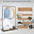 Bodin 103cm Rolling Clothing Rack