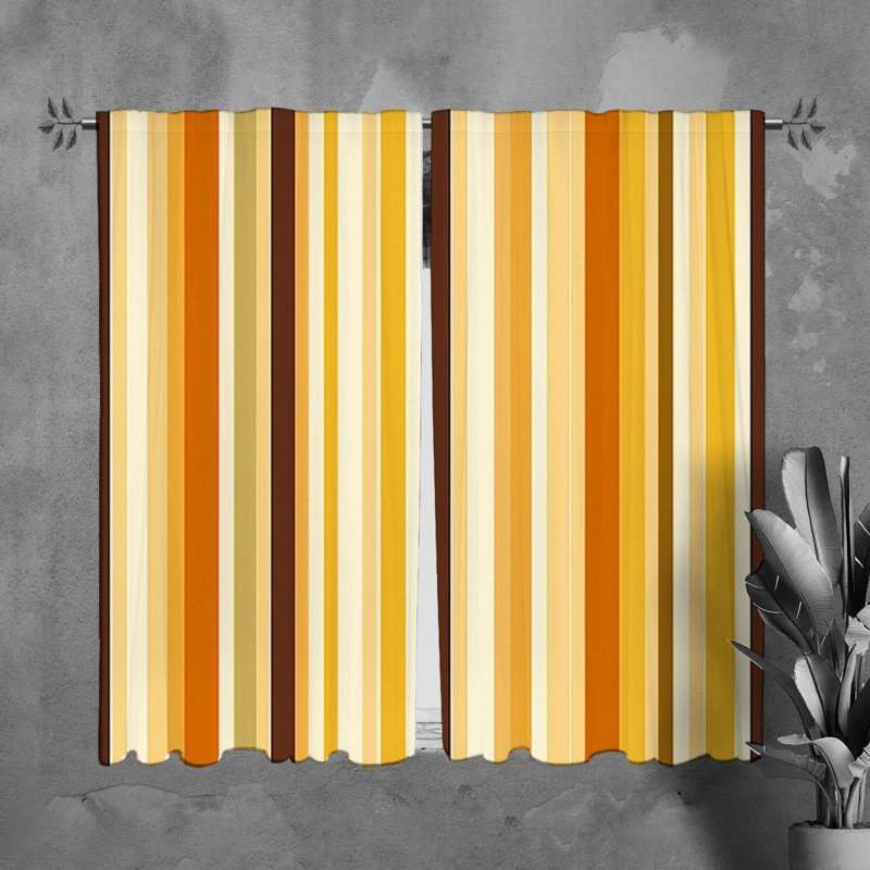 Paire de rideaux obscurcissant en polyester Suheyb, L 20 po x L 61 po