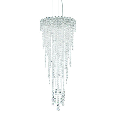 Chantant 4 - Light Glass Tiered Chandelier
