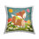 Coussin décoratif d'extérieur Whimsical Nature Fox Design par Tina Finn