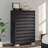  Louby 5 Pieces Farmhouse Twin Bedroom Set, Black-101644235-116818107
