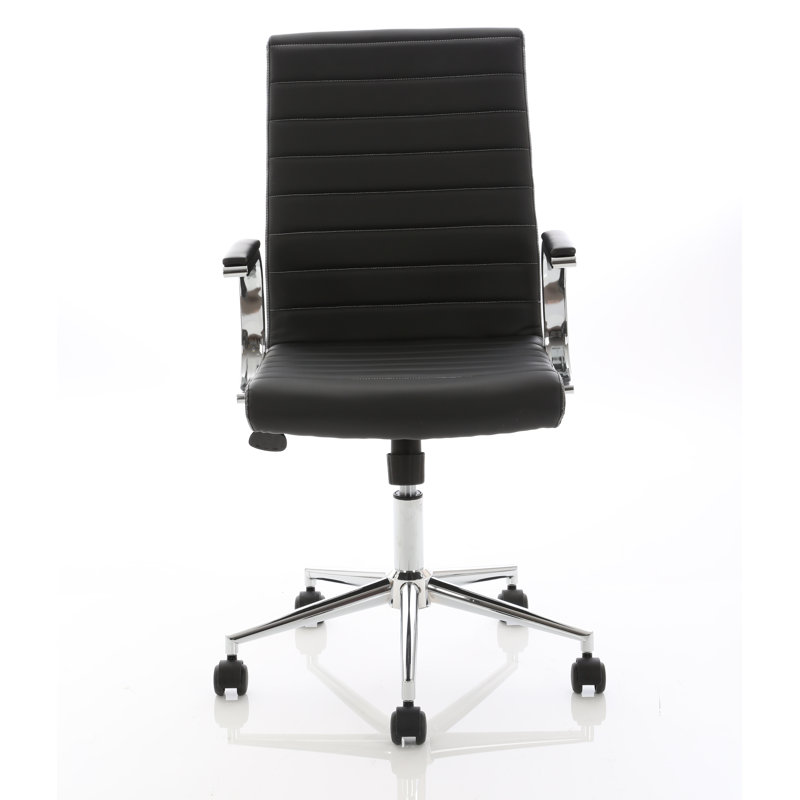Brayden Studio Ezra Executive Chair, Black