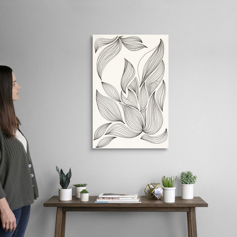 Art mural sur toile Giddy II, Toile tendue, H 30 po x l 20 po