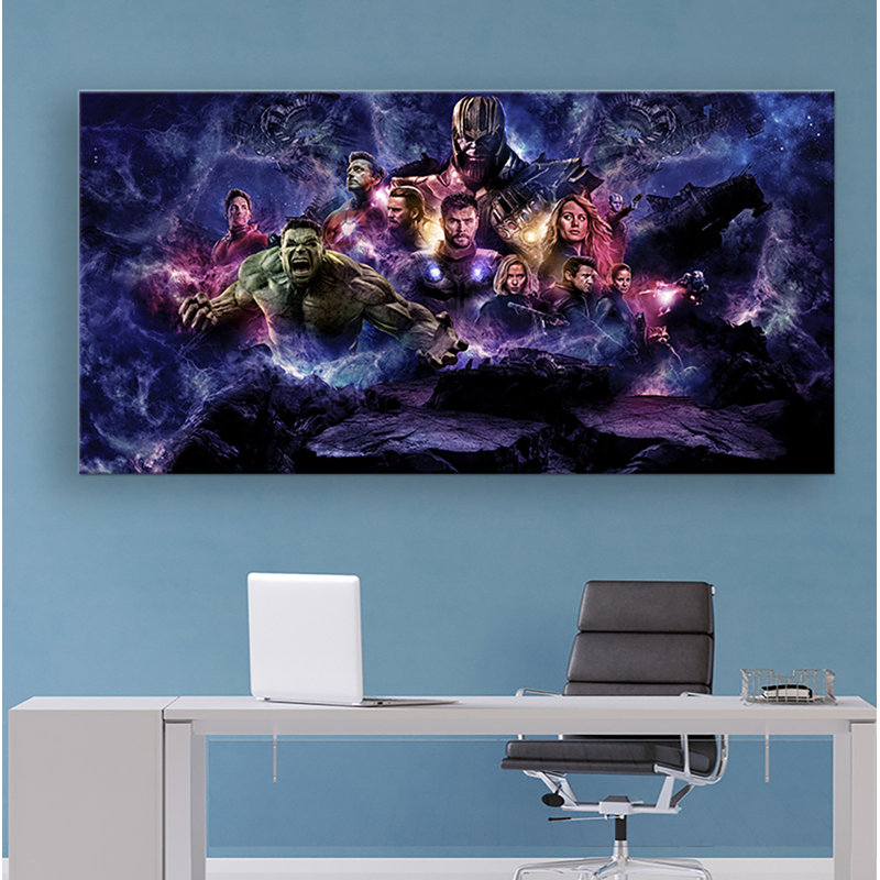 Avengers Endgame - Wrapped Canvas Print, 53cm H x 78cm W x 2cm D