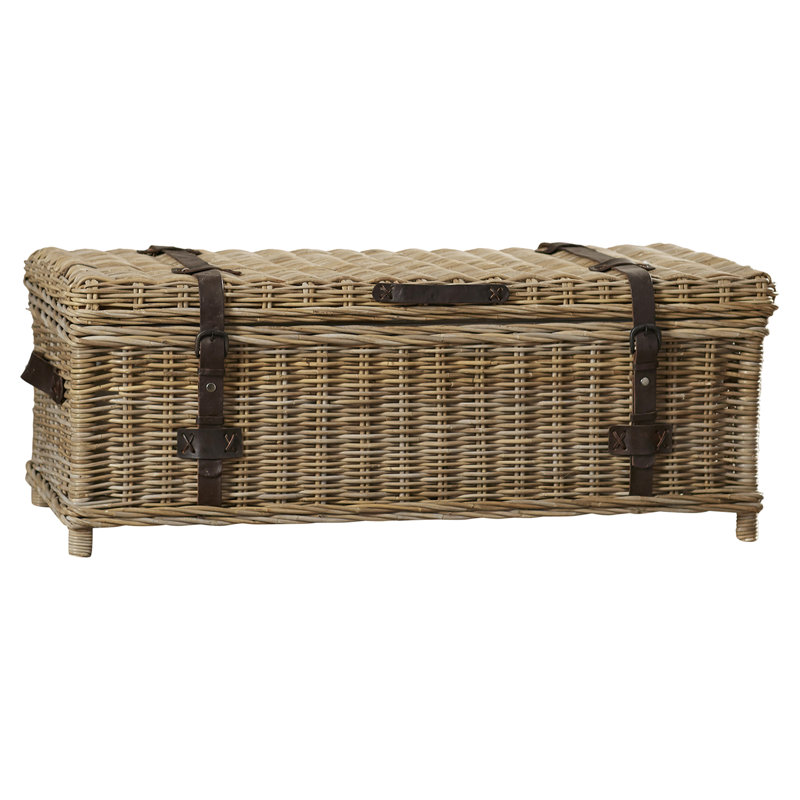 Coffee Table with Storage, Gray
