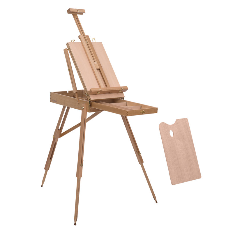 Freeport Park Folding Adjustable Solid Wood Tripod Easel