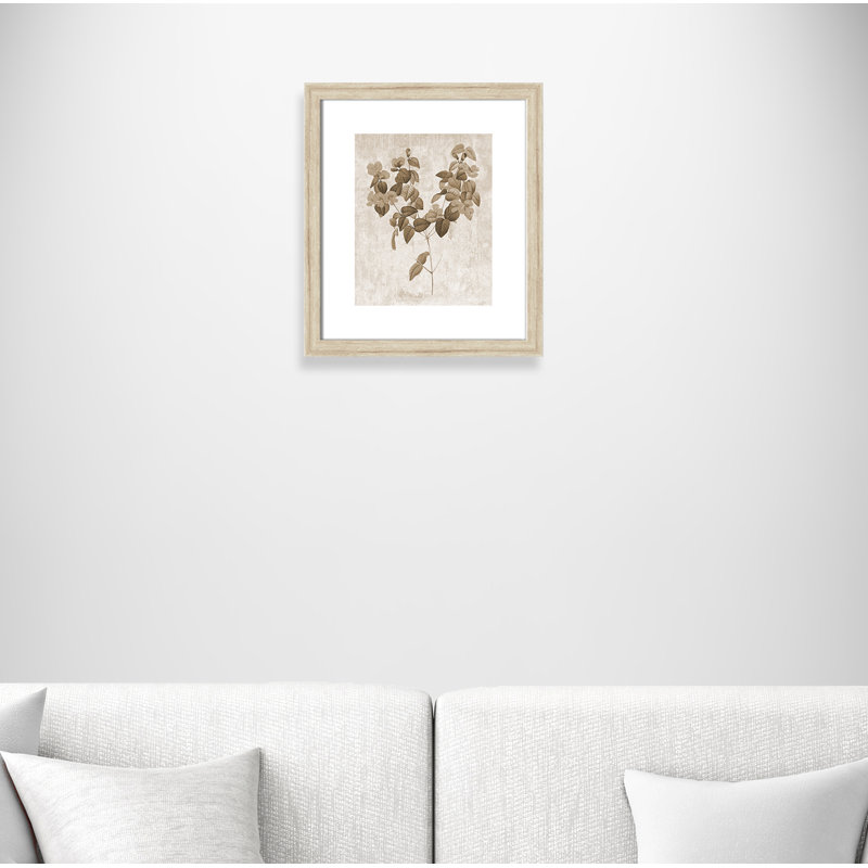 Ghislain Earth Balance VI' Framed Acrylic Painting Print