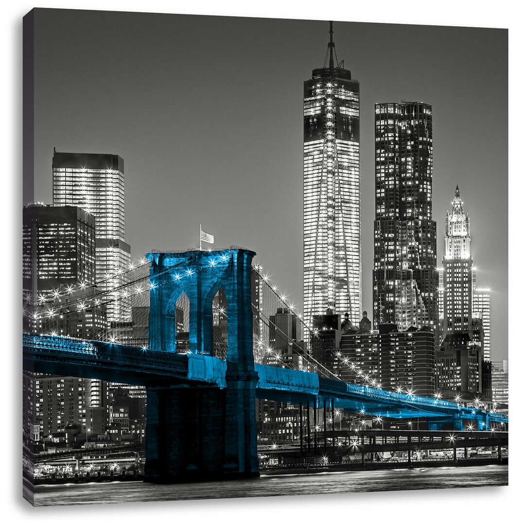 Leinwandbild Brooklyn Bridge Fotodruck