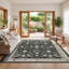 Tapis floral rétro vieilli-718525152-718525172