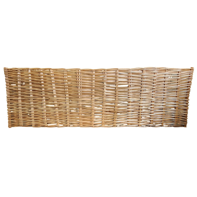Debarked Willow Hurdle Panel